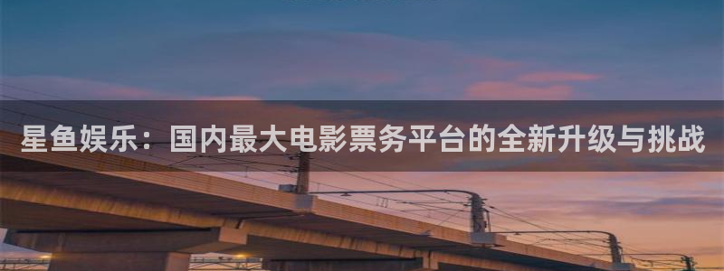 盛煌平台.ccm：星鱼娱乐：国内最大电影票务平台的全新升级与挑战