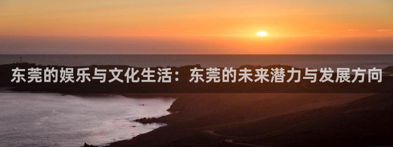 盛煌平台app最新版：东莞的娱乐与文化生活：东莞的未来潜力与发展方向